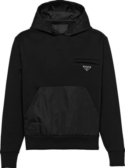 prada hoodies|Prada nylon wrap hoodie.